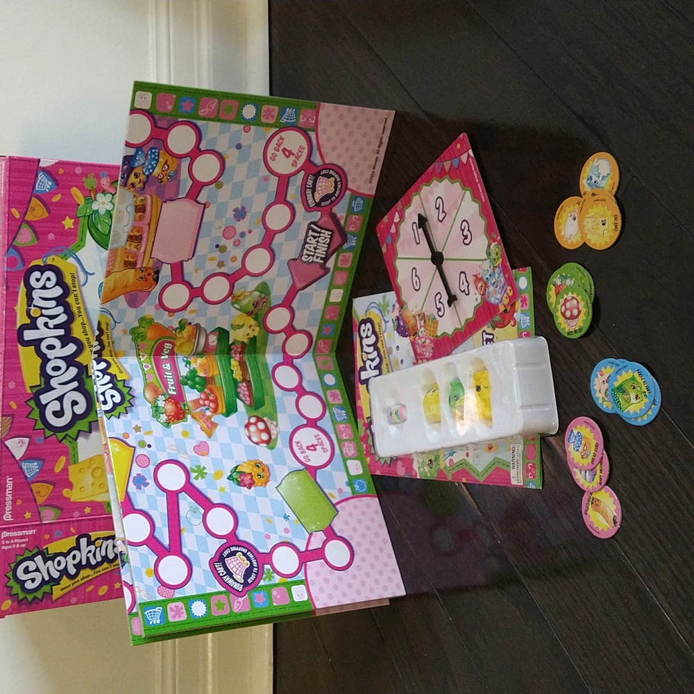 Shopkins Supermarket Scramble game